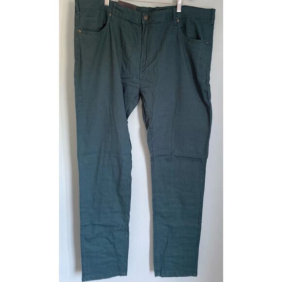 Jachs New York Men's Pants 44x34 Teal Slim Fit - Picture 1 of 8